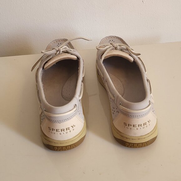 Sperry Top Sider Angelfish Boat Shoes Women's leather flats size 8.5 - Picture 3 of 6